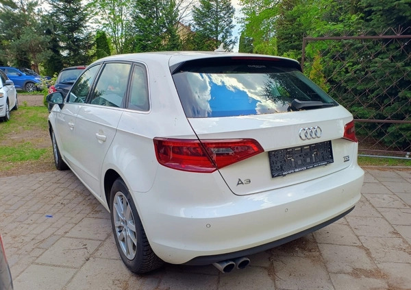 Audi A3 cena 26900 przebieg: 148000, rok produkcji 2014 z Ciechanów małe 56